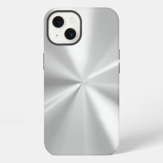 Etui iPhone 13 Métal: Chrome (Verso)
