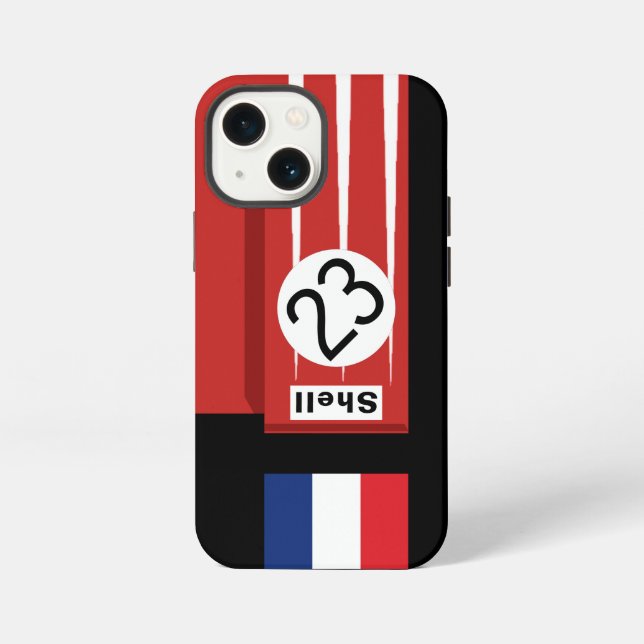 ETUI iPhone 13 MINI  1970 COURSE (Verso)