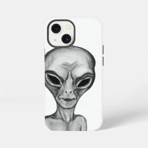Etui iPhone 13 Mini Alien Gris