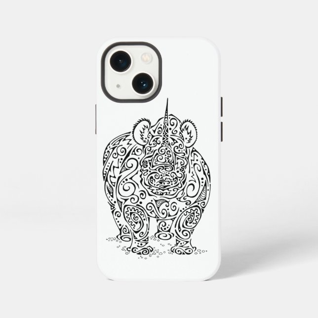 Etui iPhone 13 Mini Black Rhino Design (Verso)