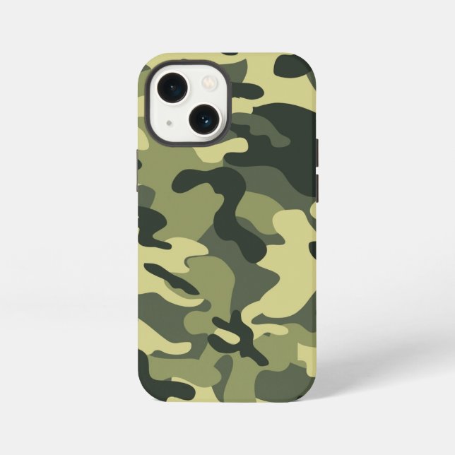 Etui iPhone 13 Mini Camo Vert (Verso)