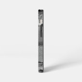 Etui iPhone 13 Mini Chat errant dans l'escalier (Côté gauche)