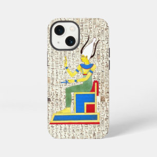 Etui iPhone 13 Mini Conception de hiéroglyphes de roi pharaon égyptien