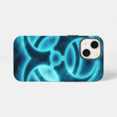 Etui iPhone 13 Mini Coque iphone Biodanger Blue Glo (Verso Horizontal)
