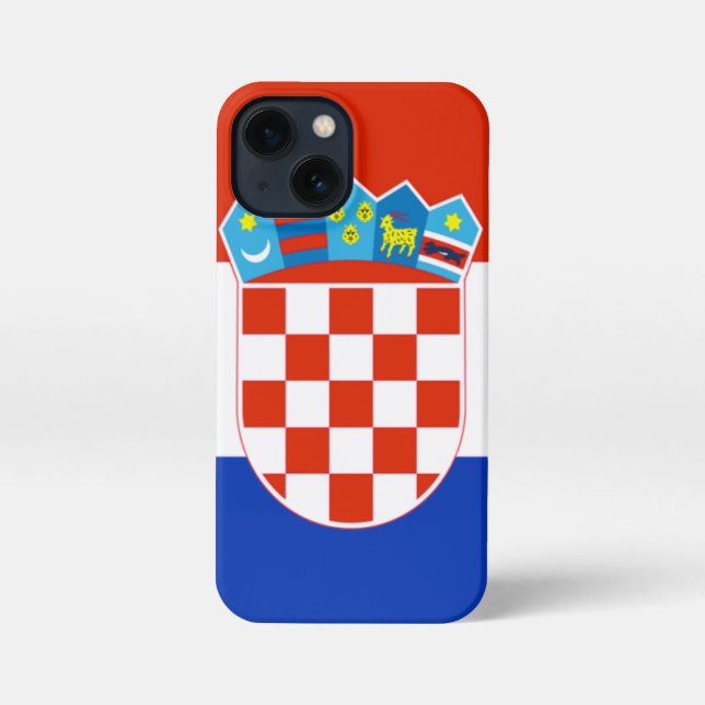 Etui iPhone 13 Mini Croatie (Verso)