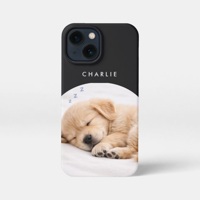 ETUI iPhone 13 MINI  CUSTOM PHOTO TEXT (Verso)