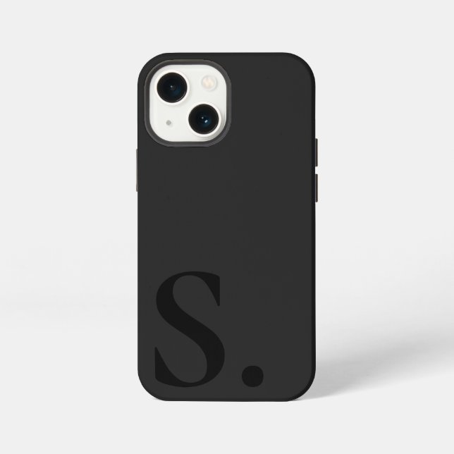 Etui iPhone 13 Mini Custom with Initial Name (Verso)