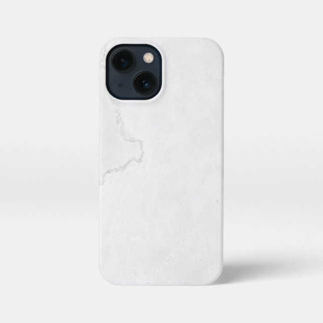 Etui iPhone 13 Mini Elegant White Marble  (Verso)
