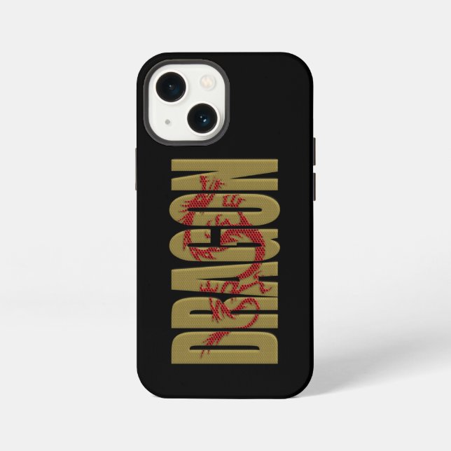 Etui iPhone 13 Mini étui de dragon Case-Mate pour iPhone (Verso)