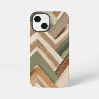 Etui iPhone 13 Mini Étui de téléphone à couches Chevron neutres