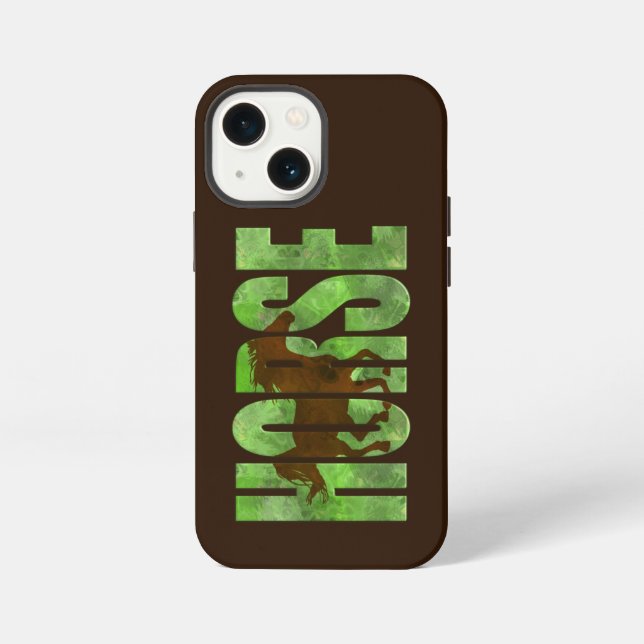 Etui iPhone 13 Mini étui iPhone Case-Mate cheval (Verso)