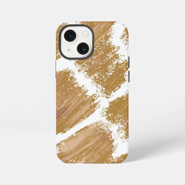 Etui iPhone 13 Mini Étui IPhone Couleurs Girafe (Verso)