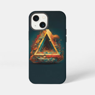 Etui iPhone 13 Mini Fantaisies Abstraites Monde d'Objets Impossibles