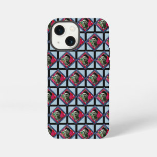 Etui iPhone 13 Mini Frida Kahlo Rétro Denim Rose