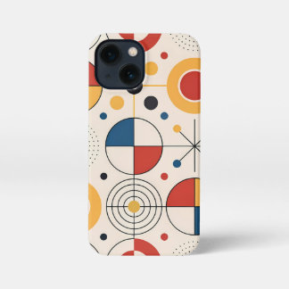 Etui iPhone 13 Mini Funda diseño geométrico