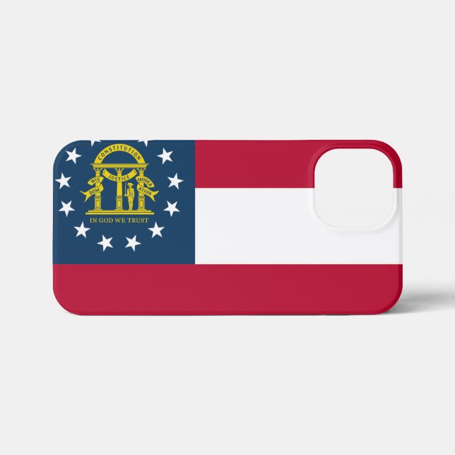 Etui iPhone 13 Mini Géorgie (Verso Horizontal)