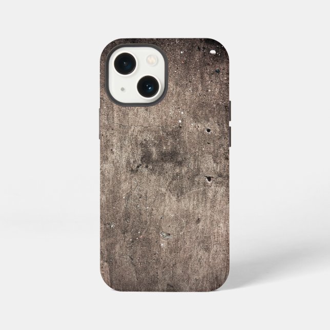 Etui iPhone 13 Mini Grunge texture murale (Verso)