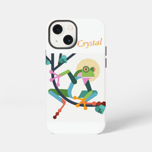 Etui iPhone 13 Mini Hanging Frog Apple iPhone 13 mini Coque (Verso)