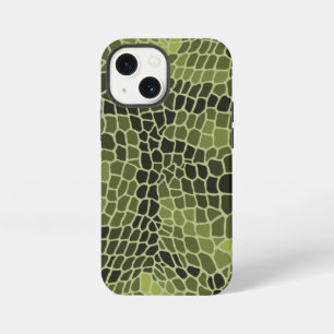 Etui iPhone 13 Mini imprimé alligator peau de crocodile