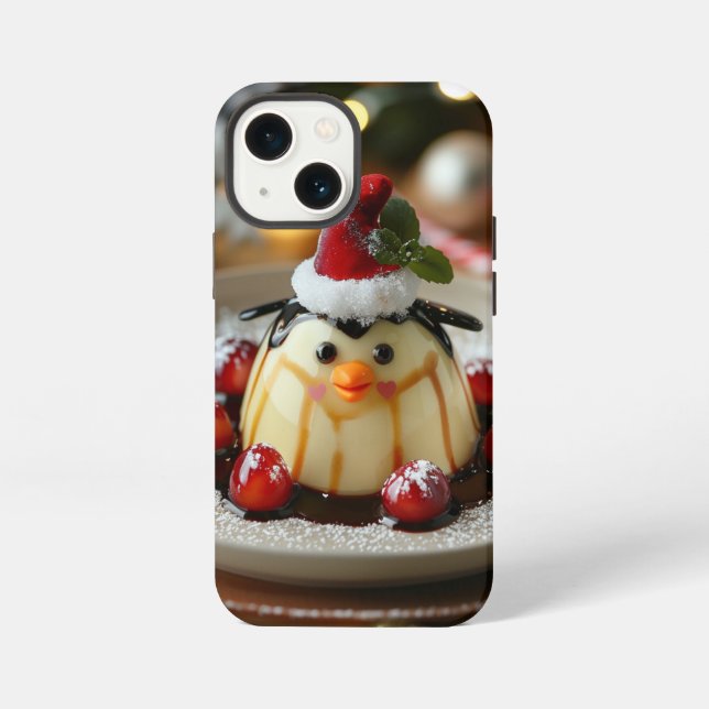 Etui iPhone 13 Mini Le Penguin de Noël iPhone 13 Mini Coques (Verso)