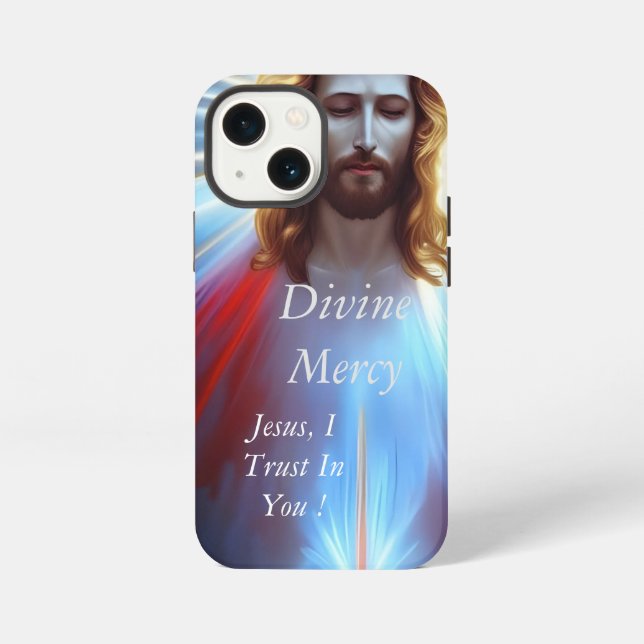 Etui iPhone 13 Mini Miséricorde divine (Verso)