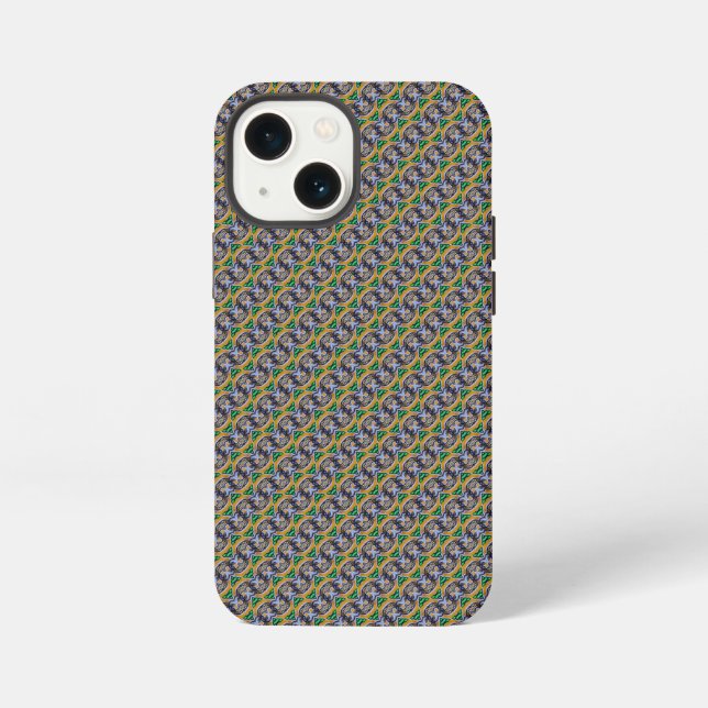 Etui iPhone 13 Mini motif de graffiti Abstrait (Verso)