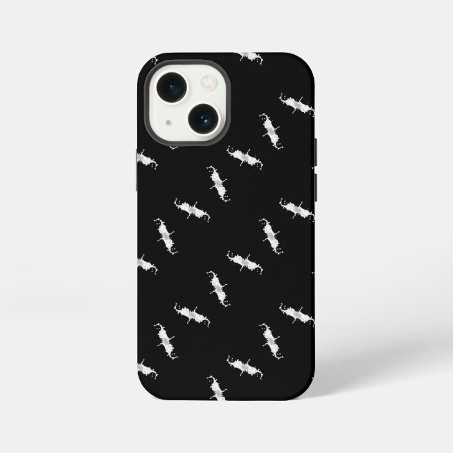 Etui iPhone 13 Mini motif d'éclaboussure de lait (Verso)