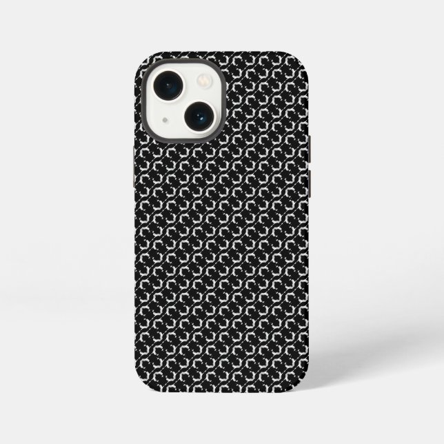 Etui iPhone 13 Mini motif d'éclaboussure de lait (Verso)
