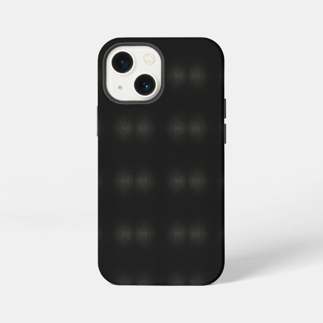 Etui iPhone 13 Mini Motif en acier abstrait (Verso)