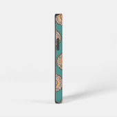 Etui iPhone 13 Mini Motif Mandala Zigzag (Côté droit)