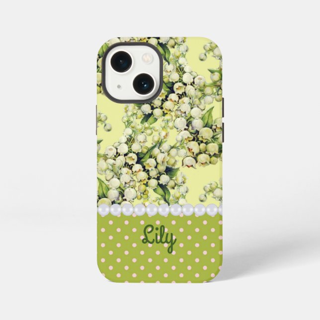 Etui iPhone 13 Mini Muguet  (Verso)