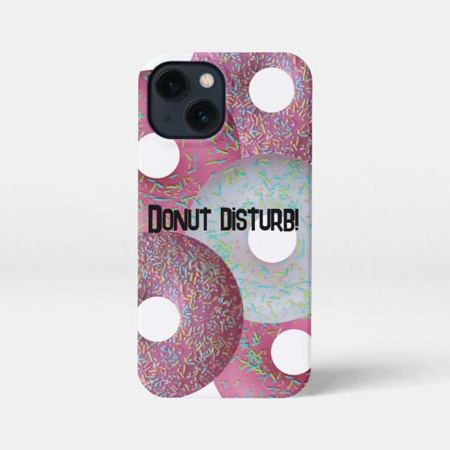 Etui iPhone 13 Mini Ne dérange pas ! (Verso)