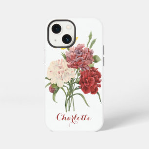 Etui iPhone 13 Mini Œillets anciens Dianthus Fleurs de jardin Redoute