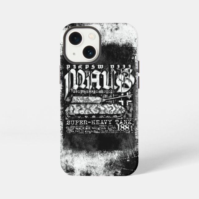 Etui iPhone 13 Mini Panzer VIII Maus (Verso)