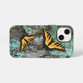 Etui iPhone 13 Mini Papillon de queue de tigre (Verso Horizontal)