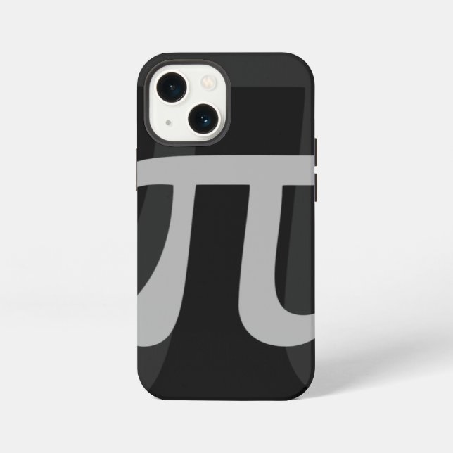 Etui iPhone 13 Mini Pi foncé (Verso)