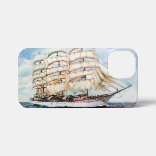 Etui iPhone 13 Mini Regata Cutty Shark (Verso Horizontal)