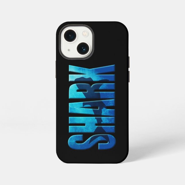 Etui iPhone 13 Mini requin (Verso)