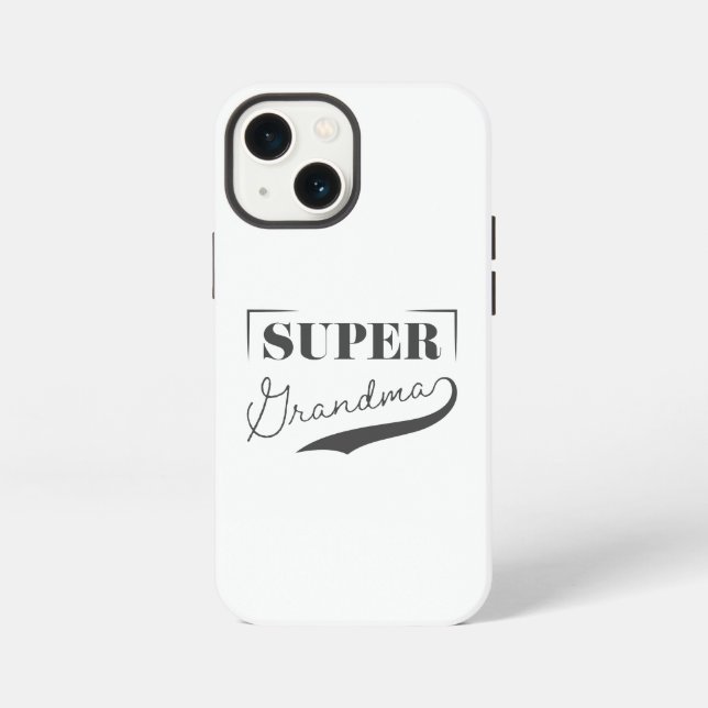 Etui iPhone 13 Mini Super Grand-mère (Verso)