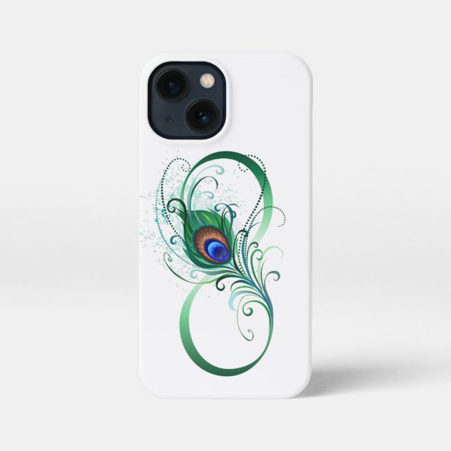 Etui iPhone 13 Mini Symbole de l'Infinity (Verso)