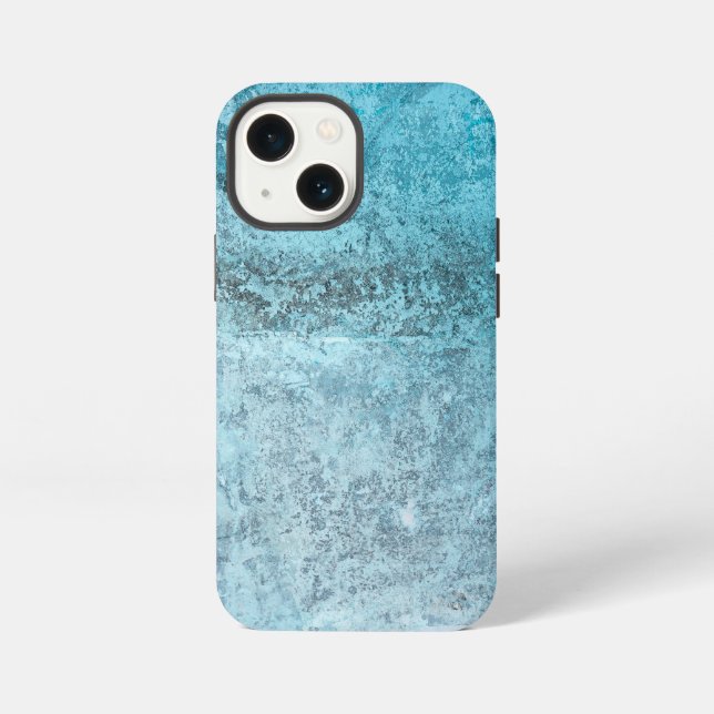 Etui iPhone 13 Mini texture de mur grunge (Verso)
