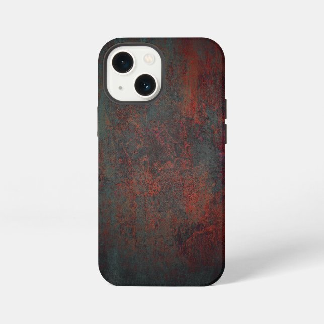Etui iPhone 13 Mini Texture grunge abstraite (Verso)