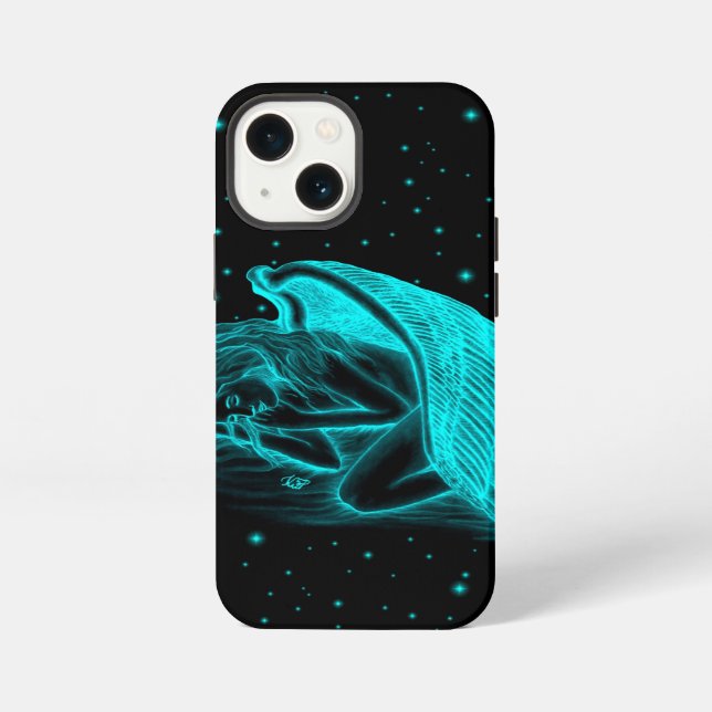 Etui iPhone 13 Mini Un ange endormi (Verso)