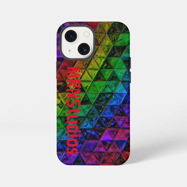 Etui iPhone 13 Mini Verre de fierté (Verso)