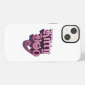 Etui iPhone 13 minou chéri (Verso Horizontal)