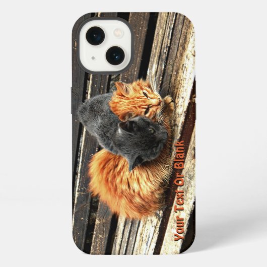 Etui iPhone 13 Minous en sieste (Verso)