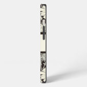 Etui iPhone 13 Moderne Monogramme coques ipad floraux (Côté gauche)
