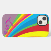 Etui iPhone 13 Mois de la fierté - Amour arc-en-ciel (Verso Horizontal)