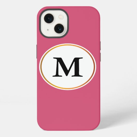 Etui iPhone 13 monogramme (Verso)