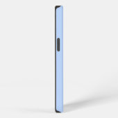 Etui iPhone 13 Monogramme Bleu Gras Moderne Simple Tendance (Côté droit)